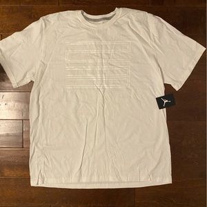 Jordan 23 White on White T-Shirt NWT